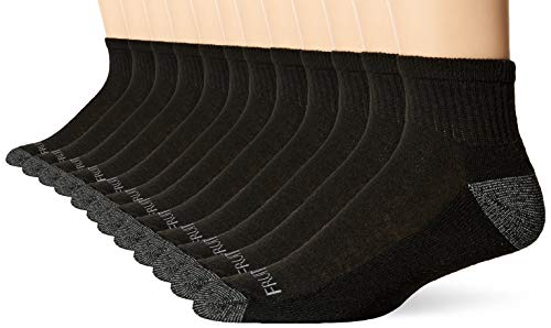 Men's Ankle Socks (12 Pack, Black) Men's Ankle Socks (12 Pack, Black)